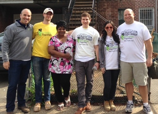 Les Hiscoe recently volunteered during National Rebuilding Day repairing nine homes of the Hurricane Sandy-damaged neighborhood of Canarsie, Brooklyn.